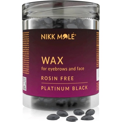 Nikk Mole WAX voskové granule na obočí a obličej Platinum Black 100 g – Zboží Dáma Nikk Mole WAX voskové granule na obočí a obličej Platinum Black 100 g – Zboží Dáma