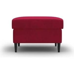 Cosmopolitan Design Червена кадифена табуретка Kyoto - Cosmopolitan Design (COS_POUF_2_F1_KYOTO2)