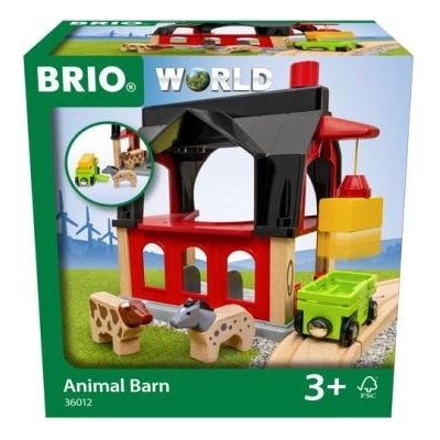 BRIO Детска играчка обор за животни с 6 части - Brio (36012_1)