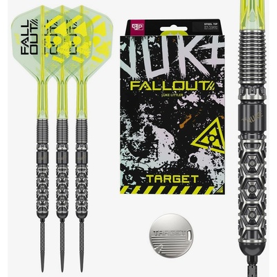 Šípky steel Target Luke Littler Fallout 23g SP 90% wolfram