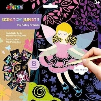 Škrabací obrázky Víly Avenir