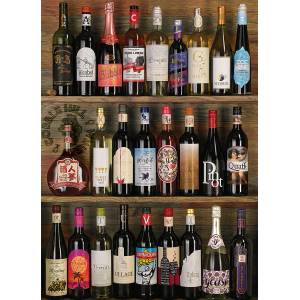 Cobble Hill - Puzzle Wine Alphabet - 1 000 piese