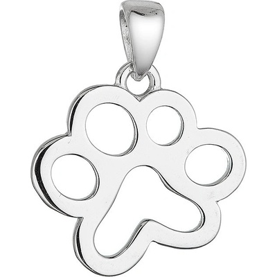 Evolution Group Stříbrný přívěsek tlapka 64044