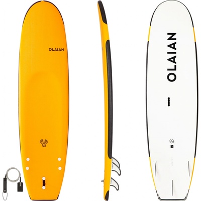 OLAIAN Pěnový surf 100 vyztužený 7'5" 84 l + leash – Zboží Dáma