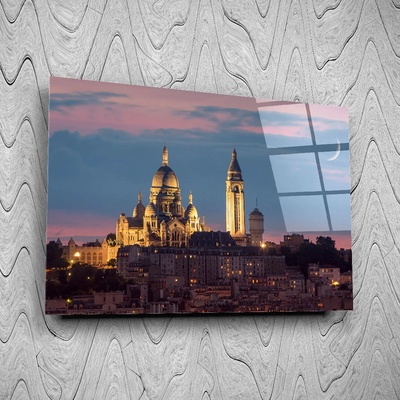 Art gift Стъклено АРТ пано - Красив Париж