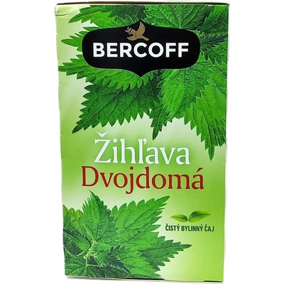 Bercoff Herbal Žihľava dvojdomá čistý bylinný čaj 15 x 2 g