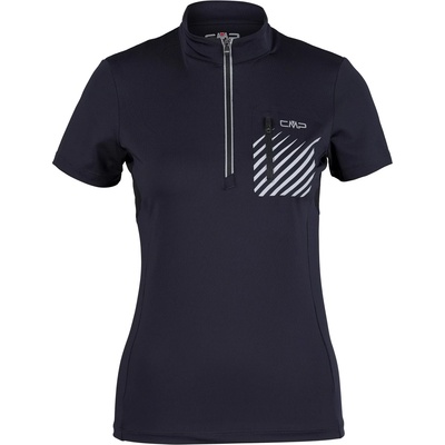 CMP Дамска фланелка с къс ръкав за колоездене CMP Women's Breast Pocket T-Shirt Free Bike Cycling jersey - Antracite - размер 40 (EU) (156-2464-0714)