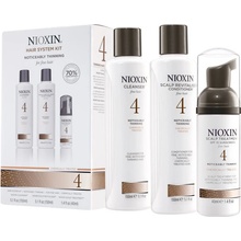 Nioxin System 4 Cleanser šampon 150 ml + Scalp Revitaliser kondicionér 150 ml + Scalp Treatment 40 ml dárková sada