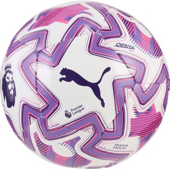 Image 1 of PUMA Orbita Mini Premier League Football 25/26 - EPL 2025/26 - White/Purple