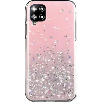 Wozinsky Силиконов калъф Wozinsky Star Glitter за Samsung Galaxy A42 5G - Светлорозов KP8731 (8731)