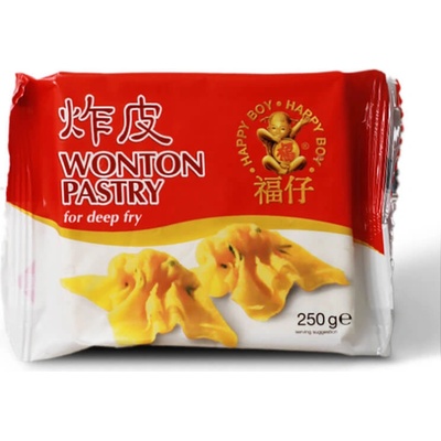Happy Boy Wonton cesto na vyprážanie mrazené 250 g