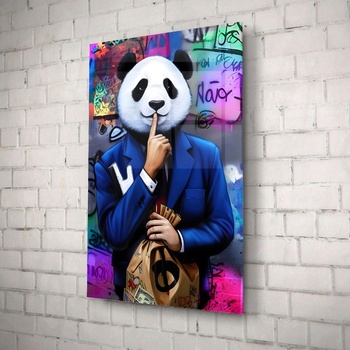 Art gift Стъклено АРТ пано - Тайните на Пандата