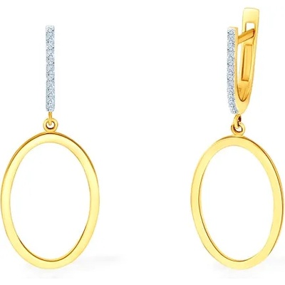 SAVICKI Обеци Savicki: злато, диаманти