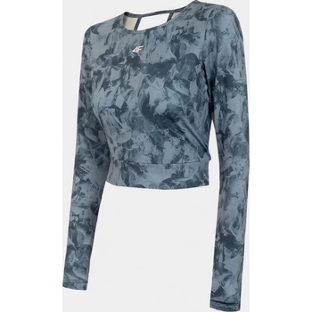 4F Dámske tričko na jogu TSDLF010 Farebné multicolour solid