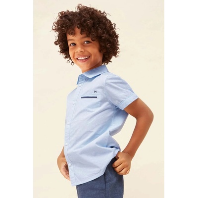 Mayoral Детска памучна риза Mayoral в синьо (3159.5C.MINI)