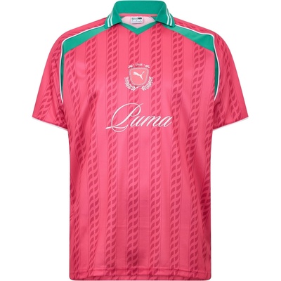 PUMA Мъжка футболна фланелка Puma Football Jersey T-Shirt Mens/Unisex - Pink