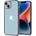 Spigen Гръб Spigen Optik Crystal за iPhone 14 Plus - Порзрачен с сребриста рамка