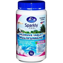Sparkly POOL Chlórové tablety 6v1 multifunkčné Mini 1 kg