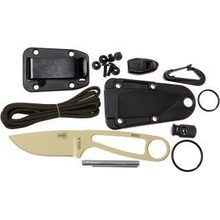 ESEE Knives IZULA-DT-KIT-CS, FIXED BLADE NECK KNIFE WITH SURVIVAL KIT
