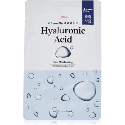 Etude - 0.2mm Therapy Air Mask Hyaluronic Acid 20ml