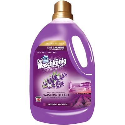 Waschkönig Universal prací gél Lavendel Kroatien 3,305 l 110 PD