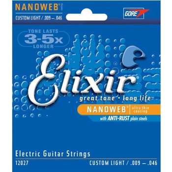 Elixir Electric Nanoweb 12027 Custom Light