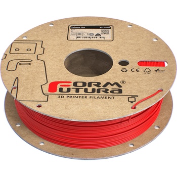 Formfutura Volcano PLA Red - 1, 75 mm / 750 g (VPLA-175REDC-00750)