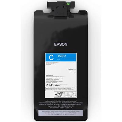 Epsonblaek Epson ink bag Cyan 1600 ml - T53F2 (C13T53F200)