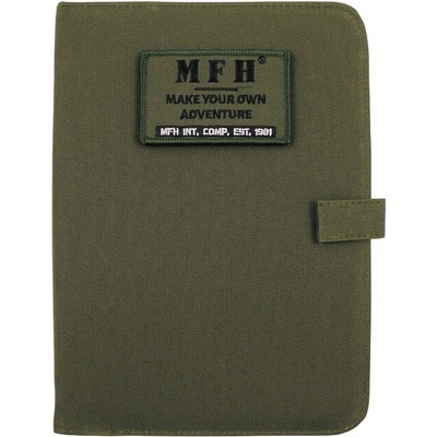 MFH Puzdro so zápisníkom A5 OD green