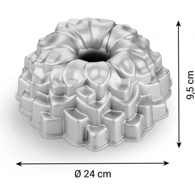 Tescoma Forma bábovka vysoká Delícia pivoňka 24 cm