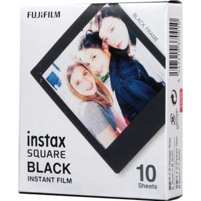 FUJI Instax Square Black frame film, 10 fotografií s černým rámečkem