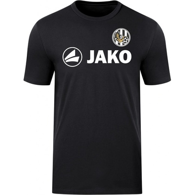 JAKO Bavlněné triko PROMO s logem FCHK černá