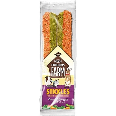 Supreme Tiny FARM Stick.CarrotBroccoli tyč býložr 2 ks 100 g