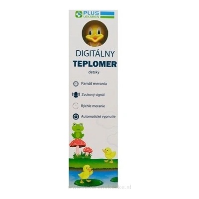 Plus Lekáreň Digitálny teplomer detský 1 ks