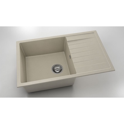 FAT Мивка Vanguard 228, Fat Granite, 1004 Тъмнобежов, с включен сифон