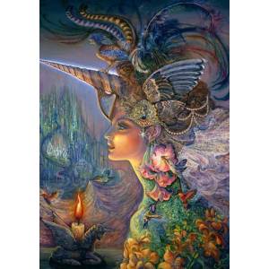 Grafika Art Puzzle - Puzzle Josephine Wall - My Lady Unicorn - 2 000 piese