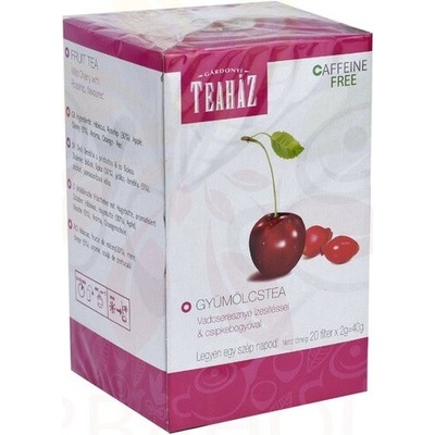 Gárdonyi Teaház Ovocný čaj s príchuťou divokej čerešne a šípky 20 ks