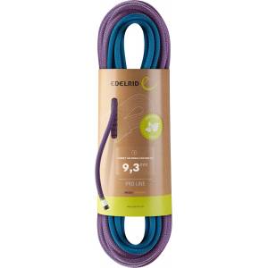 Edelrid Единично въже Edelrid Tommy Caldwell Eco Dry CT 9, 3 mm Single rope - Pink / Turquoise - размер 70 m (308-0318-0112)