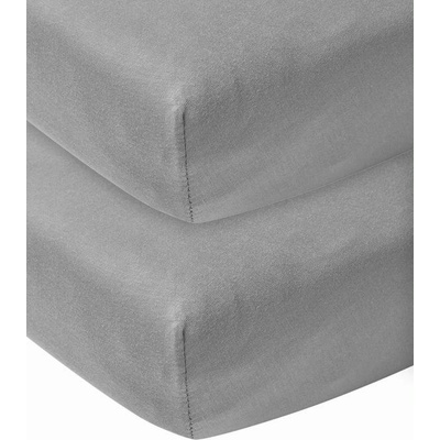 MEYCO Žerzejové prostěradlo Grey 60x120
