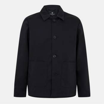 Brave Soul Яке Brave Soul Men's Cotton Long Sleeve Button Coach Jacket - Black