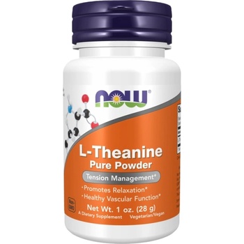 Image 1 of NOW L-Theanine Pure Powder [28 грама]
