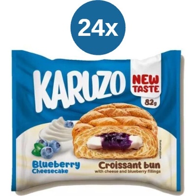 Karuzo s cheesecake a borůvkovou náplní 24 x 62 g