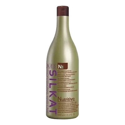 BES Подхранващ шампоан за суха и изтощена коса BES Silkat N1 Nutritivo Shampoo for Dry and Damaged Hair