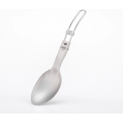 Keith Titanium Folding Titanium Spoon Цвят: сив