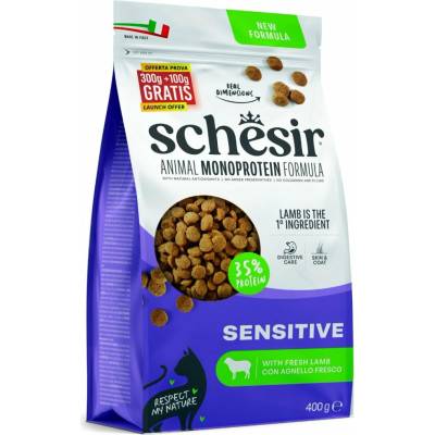Schesir Cat Adult Animal Monoprotein Formula Sensitive čerstvé jahňacie mäso 0,4 kg