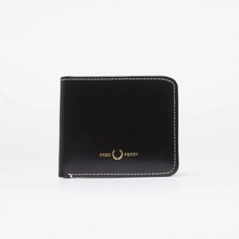 Fred Perry Box Leather Billfold Wallet Black Universal