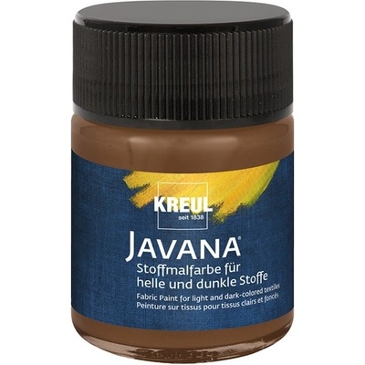 Farba na svetlý a tmavý textil JAVANA 50 ml Deer Brown