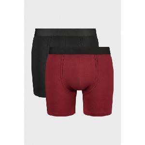 MEN-A 2PACK памучни боксерки MEN A Morris с дълги крачоли (2pATXmen_001_box)