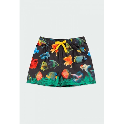 Boboli chlapčenské bermudové plavky "Fishes"