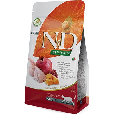 N&D Grain Free Pumpkin CAT Quail & Pomegranate 2 x 5 kg